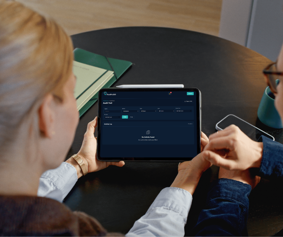 FleetPro360 audit tracking and reporting