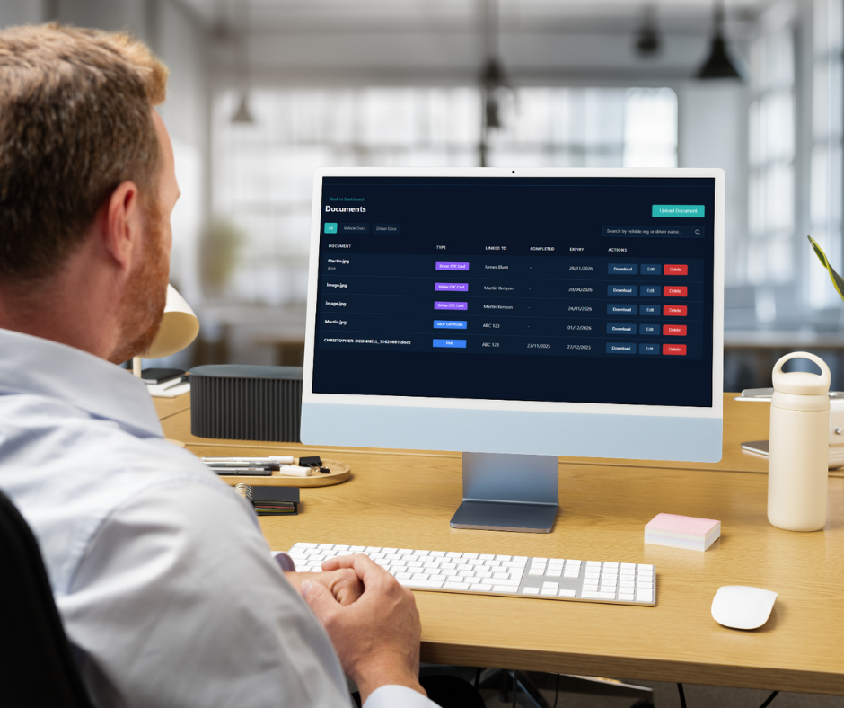 FleetPro360 document storage